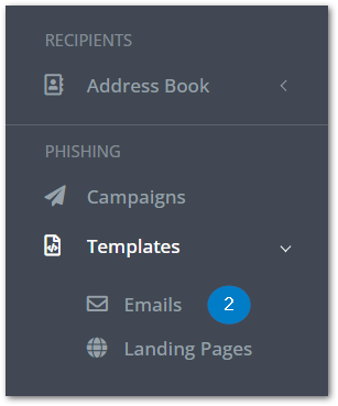 How to add a QR Code - Emails Button.png