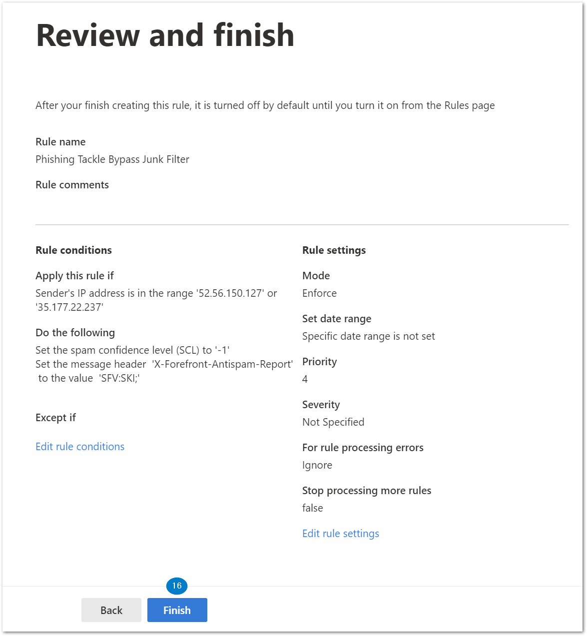 Allowlisting_by_IP_address_-_Bypass_Junk_Filter_-_Review_and_Finish.png