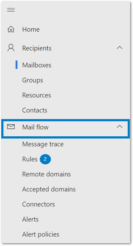 ATP - Attachment Bypass Rule - IP addresses - Mail Flow.png